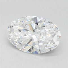 1.44ct Oval Lab Grown Diamond (Colour D, Clarity FL, IGI Certified)