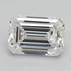 1.50ct Emerald Lab Grown Diamond (Colour F, Clarity VVS2, IGI Certified)