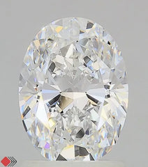1.50ct Oval Lab Grown Diamond (Colour D, Clarity VVS1, IGI Certified)