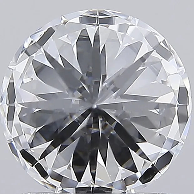1.50ct Round Lab Grown Diamond (Colour D, Clarity VVS1, Cut EX, IGI Certified)