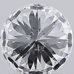 1.50ct Round Lab Grown Diamond (Colour D, Clarity VVS1, Cut EX, IGI Certified)
