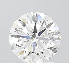 1.50ct Round Lab Grown Diamond (Colour E, Clarity VVS2, Cut EX, IGI Certified)