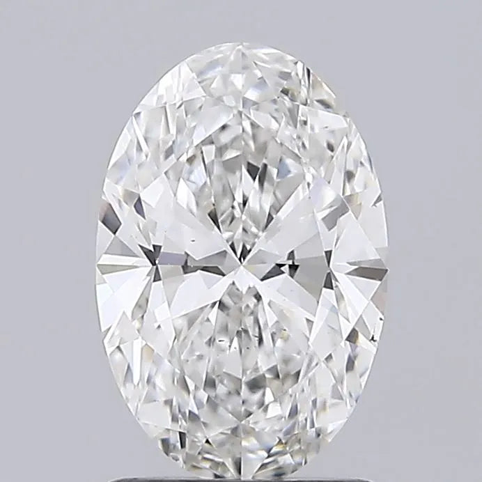 1.51ct Oval Lab Grown Diamond (Colour E, Clarity VS2, IGI Certified)