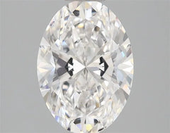 1.52ct Oval Lab Grown Diamond (Colour D, Clarity SI1, IGI Certified)