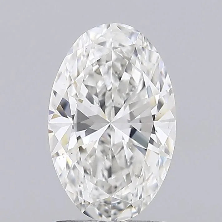 1.52ct Oval Lab Grown Diamond (Colour F, Clarity VS2, IGI Certified)