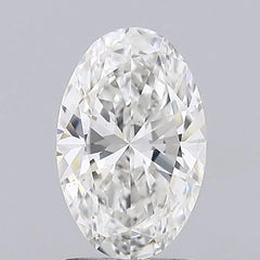 1.52ct Oval Lab Grown Diamond (Colour F, Clarity VS2, IGI Certified)