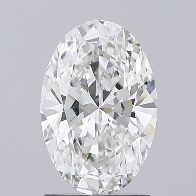 1.52ct Oval Lab Grown Diamond (Colour F, Clarity VVS2, IGI Certified)