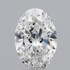1.53ct Oval Lab Grown Diamond (Colour E, Clarity SI1, IGI Certified)