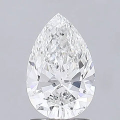 1.61ct Pear Lab Grown Diamond (Colour F, Clarity VVS2, IGI Certified)