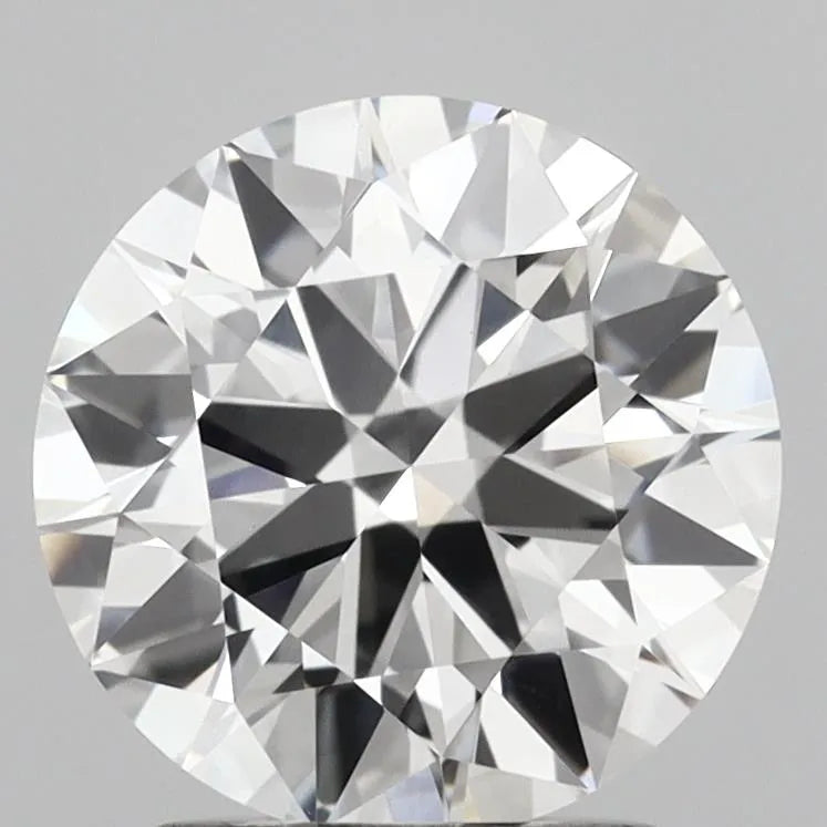 1.85ct Round Lab Grown Diamond (Colour E, Clarity VVS2, Cut EX, IGI Certified)