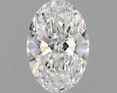 0.97ct Oval Lab Grown Diamond (Colour E, Clarity SI1, IGI Certified)