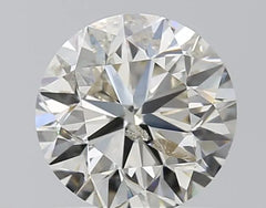 1.01ct Round Natural Diamond (Colour J, Clarity SI2, Cut VG, IGI)