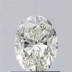 0.60 ct Oval GIA certified Loose diamond, I color | VVS2 clarity