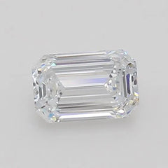 0.83 ct Emerald IGI certified Loose diamond, E color | VVS2 clarity