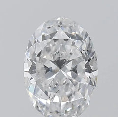 0.72ct Oval Natural Diamond (Colour D, Clarity SI2, Cut VG, IGI Certified)