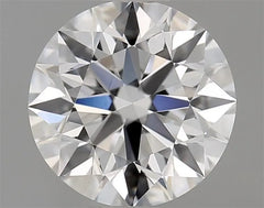 0.72ct Round Natural Diamond (Colour D, Clarity IF, Cut EX, GIA)