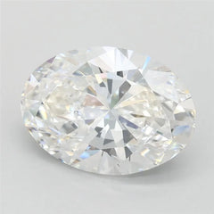2.00ct Oval Lab Grown Diamond (Colour D, Clarity IF, IGI Certified)