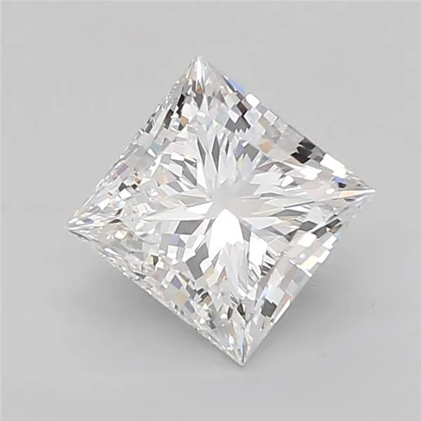 2.00ct Princess Lab Grown Diamond (Colour D, Clarity VVS2, IGI Certified)