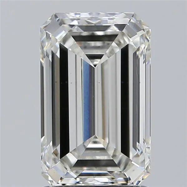 2.01ct Emerald Lab Grown Diamond (Colour G, Clarity VS1, IGI Certified)