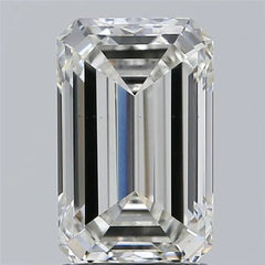 2.01ct Emerald Lab Grown Diamond (Colour G, Clarity VS1, IGI Certified)