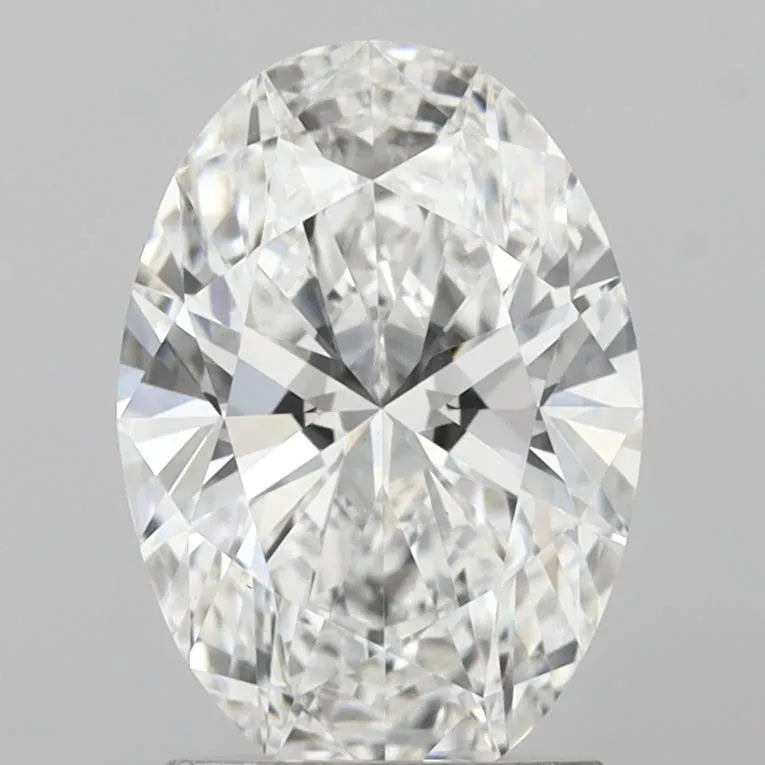2.04ct Oval Lab Grown Diamond (Colour D, Clarity VS1, IGI Certified)