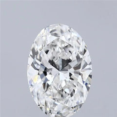 2.05ct Oval Lab Grown Diamond (Colour F, Clarity VS1, IGI Certified)