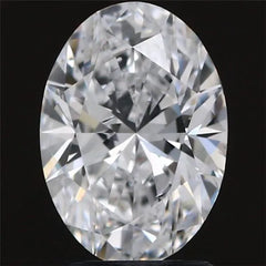 2.12ct Oval Lab Grown Diamond (Colour D, Clarity SI1, IGI Certified)