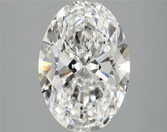 2.51ct Oval Lab Grown Diamond (Colour F, Clarity SI1, IGI Certified)