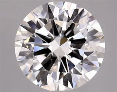 2.81ct Round Lab Grown Diamond (Colour E, Clarity VS2, Cut EX, IGI Certified)