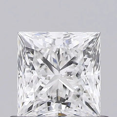 0.70ct Princess Natural Diamond (Colour G, Clarity SI2, GIA)