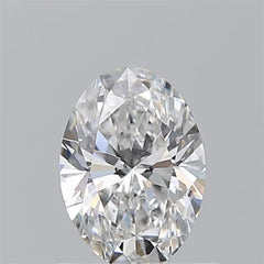0.72ct Oval Natural Diamond (Colour E, Clarity SI1, GIA Certified)