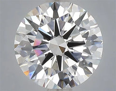 1.50ct Round Lab Grown Diamond (Colour E, Clarity VVS2, Cut EX, IGI Certified)