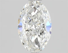 0.70ct Oval Natural Diamond (Colour E, Clarity VVS1, GIA Certified)