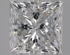 2.01ct Princess Natural Diamond (Colour D, Clarity VVS2, GIA)