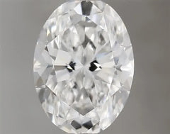 1.00ct Oval Natural Diamond (Colour F, Clarity VVS2, Cut EX, GIA Certified)