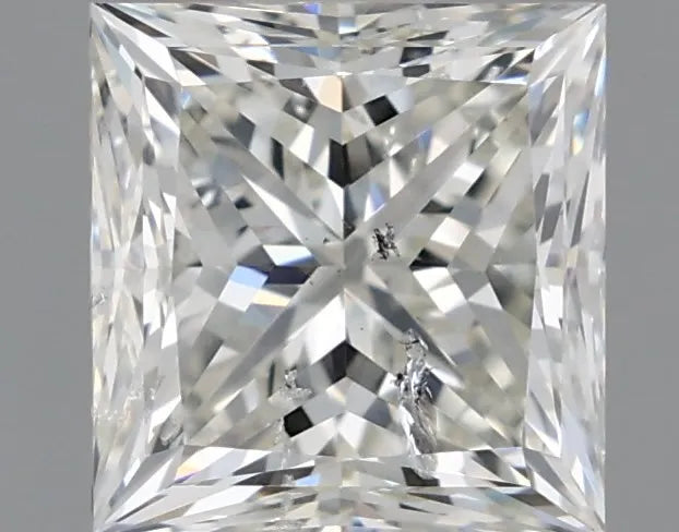 1.51ct Princess Natural Diamond (Colour I, Clarity SI2, Cut VG, IGI Certified)