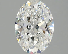 1.50ct Oval Lab Grown Diamond (Colour E, Clarity SI1, IGI Certified)