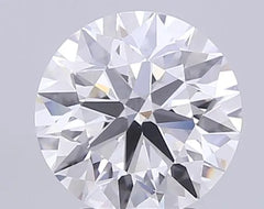 3.00ct Round Lab Grown Diamond (Colour D, Clarity VVS2, Cut EX, IGI Certified)