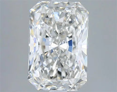 3.03ct Radiant Lab Grown Diamond (Colour F, Clarity VVS2, IGI Certified)