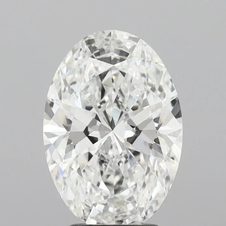 3.09ct Oval Lab Grown Diamond (Colour E, Clarity VVS2, IGI Certified)