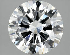 3.50ct Round Lab Grown Diamond (Colour D, Clarity VVS2, Cut EX, IGI Certified)