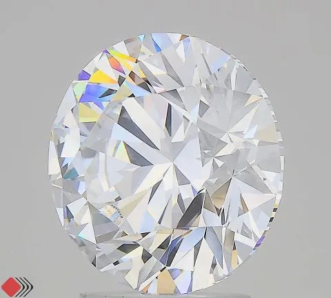 3.51ct Round Lab Grown Diamond (Colour D, Clarity VVS1, Cut EX, IGI Certified)