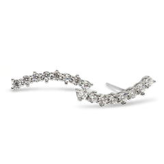 French Set LabGrown Diamond Earrings 0.50 CTW (Aretes French Set Diamante LabGrown 0.50 CTW)