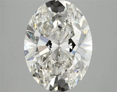 4.00ct Oval Lab Grown Diamond (Colour H, Clarity VS1, IGI Certified)