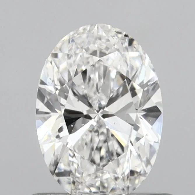 0.71ct Oval Natural Diamond (Colour E, Clarity VS2, Cut VG, IGI Certified)