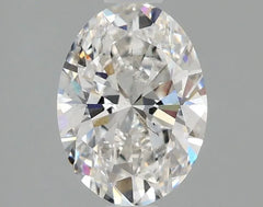 1.50ct Oval Lab Grown Diamond (Colour F, Clarity SI1, IGI Certified)