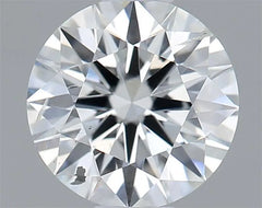 0.64ct Round Natural Diamond (Colour D, Clarity SI2, Cut EX, IGI Certified)