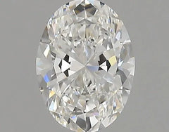 1.00ct Oval Natural Diamond (Colour F, Clarity IF, Cut GD, GIA Certified)