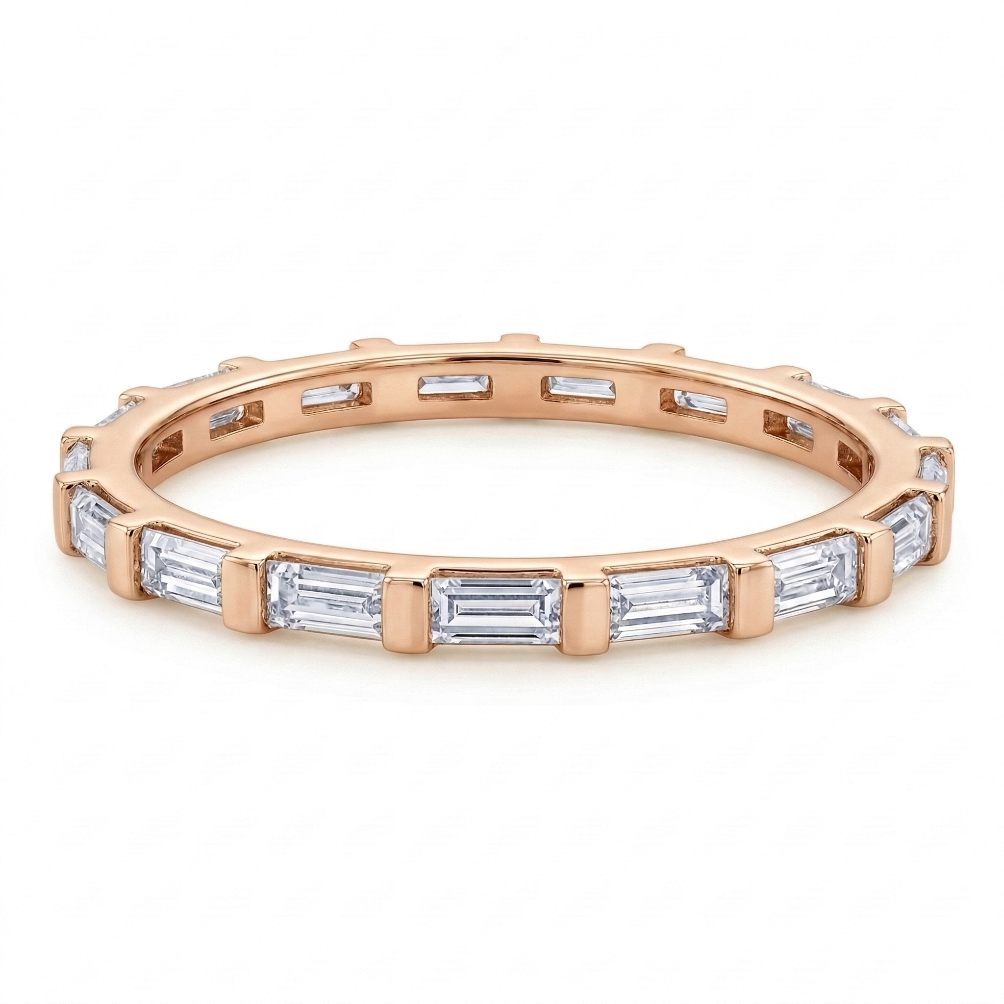Baguette Eternity 0.80 CTW (Churumbela Pavé Baguette)