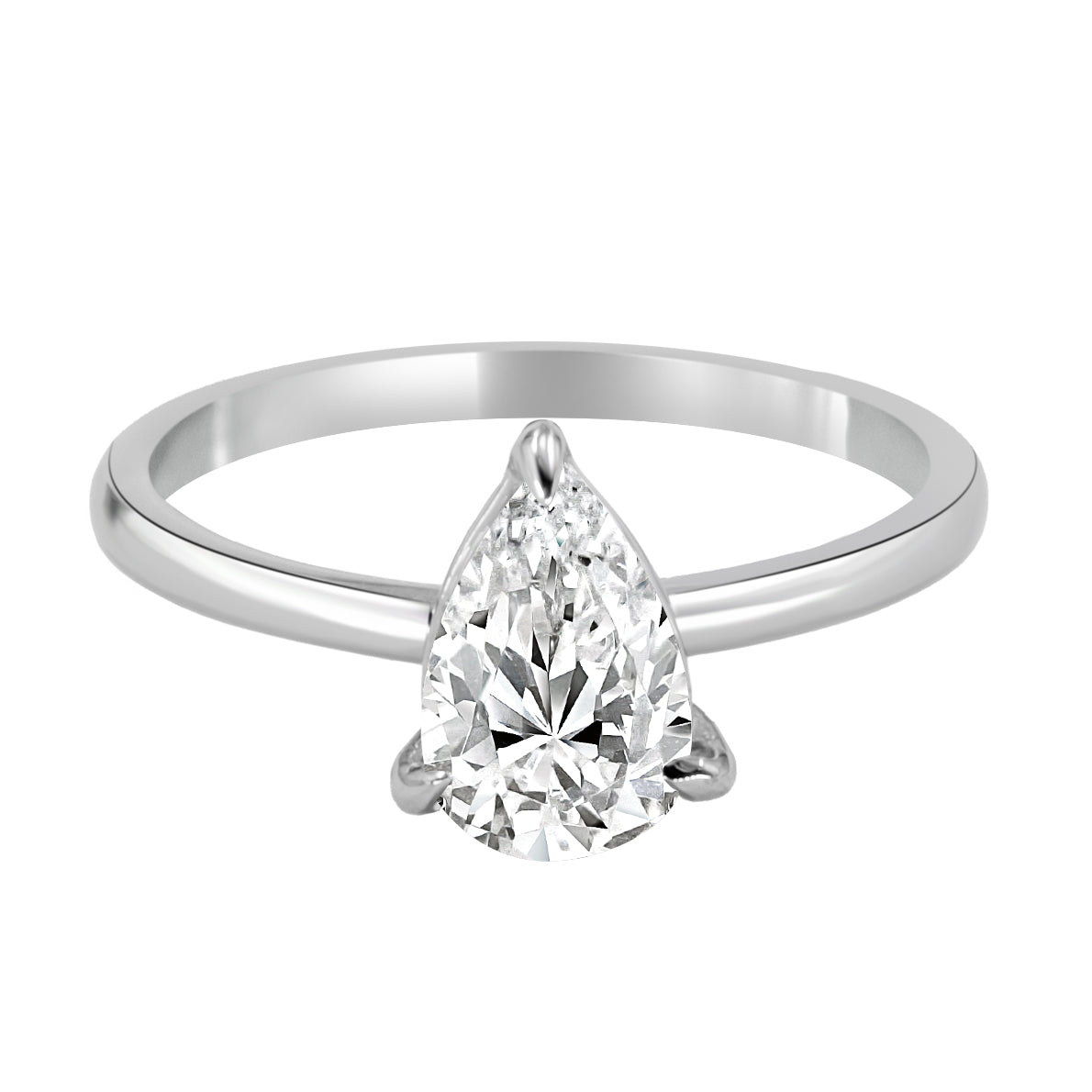 Ballade Solitario Pera 1.00 CT